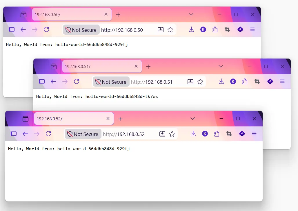 REST service accessible from any Pi IP